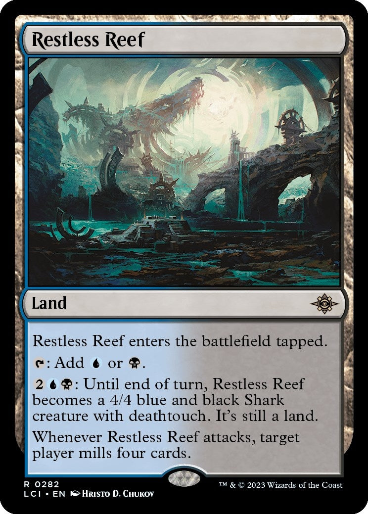 Image for Restless Reef (The Lost Caverns of Ixalan) (282) - Magic: The Gathering