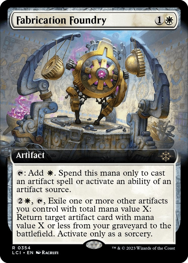 Image for Fabrication Foundry (Extended Art) (The Lost Caverns of Ixalan) (354) - Magic: The Gathering