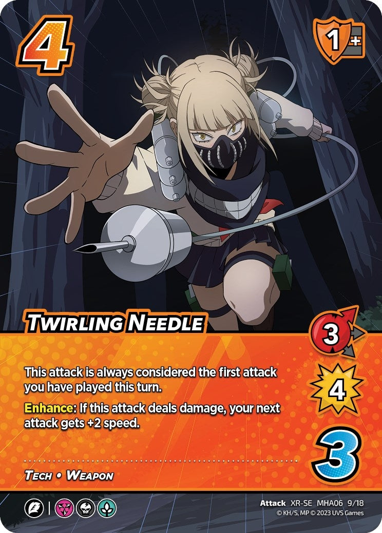 Image for Twirling Needle (XR) (UniVersus: My Hero Academia: Jet Burn) (9/18) - UniVersus