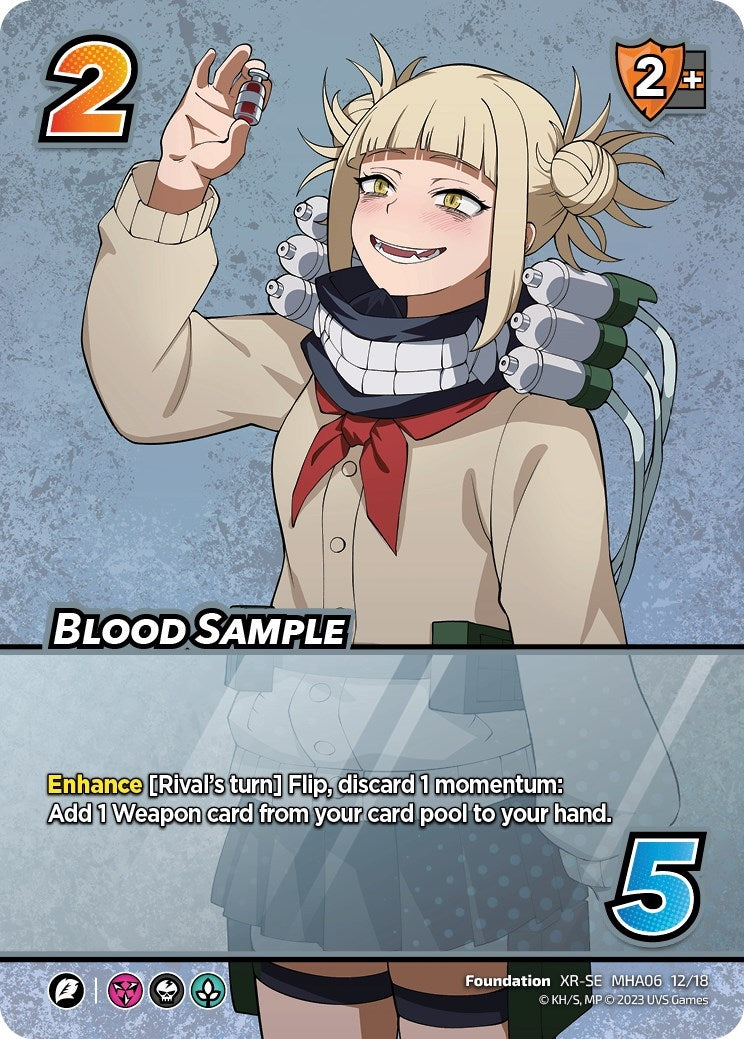 Image for Blood Sample (XR) (UniVersus: My Hero Academia: Jet Burn) (12/18) - UniVersus