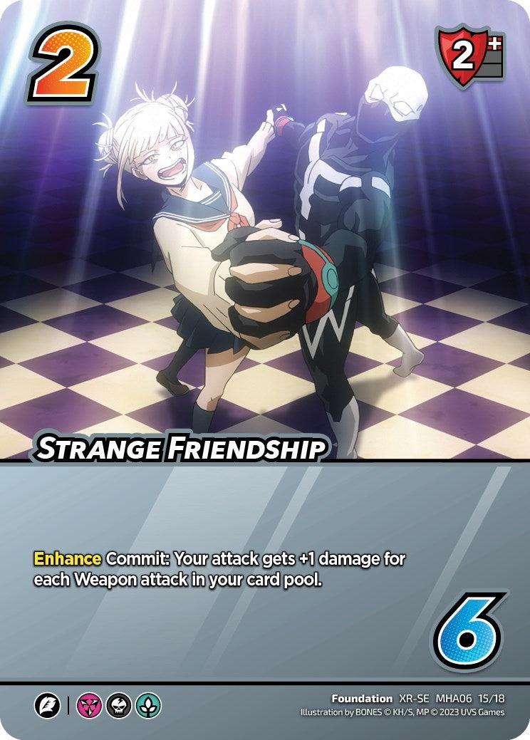 Image for Strange Friendship (XR) (UniVersus: My Hero Academia: Jet Burn) (15/18) - UniVersus