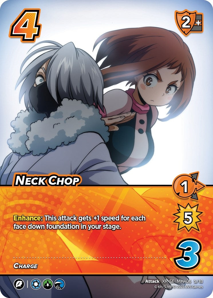 Image for Neck Chop (XR) (UniVersus: My Hero Academia: Jet Burn) (5/18) - UniVersus