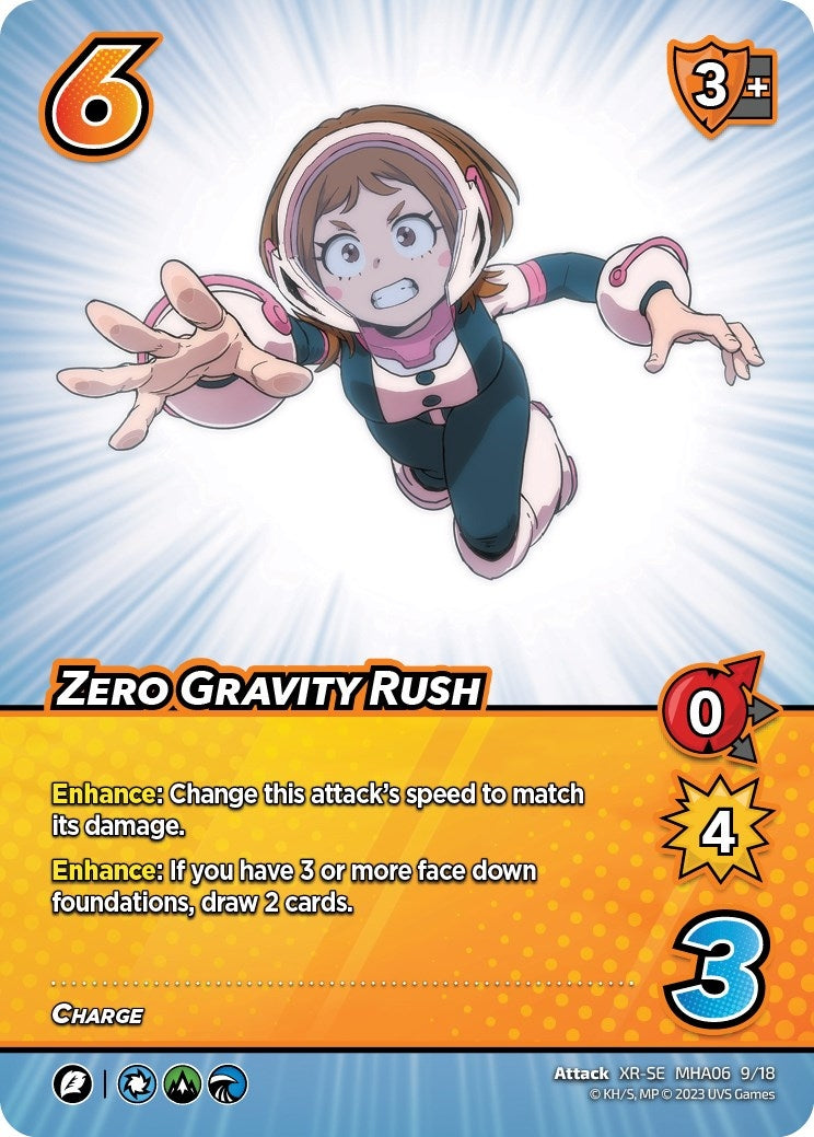 Image for Zero Gravity Rush (XR) (UniVersus: My Hero Academia: Jet Burn) (9/18) - UniVersus