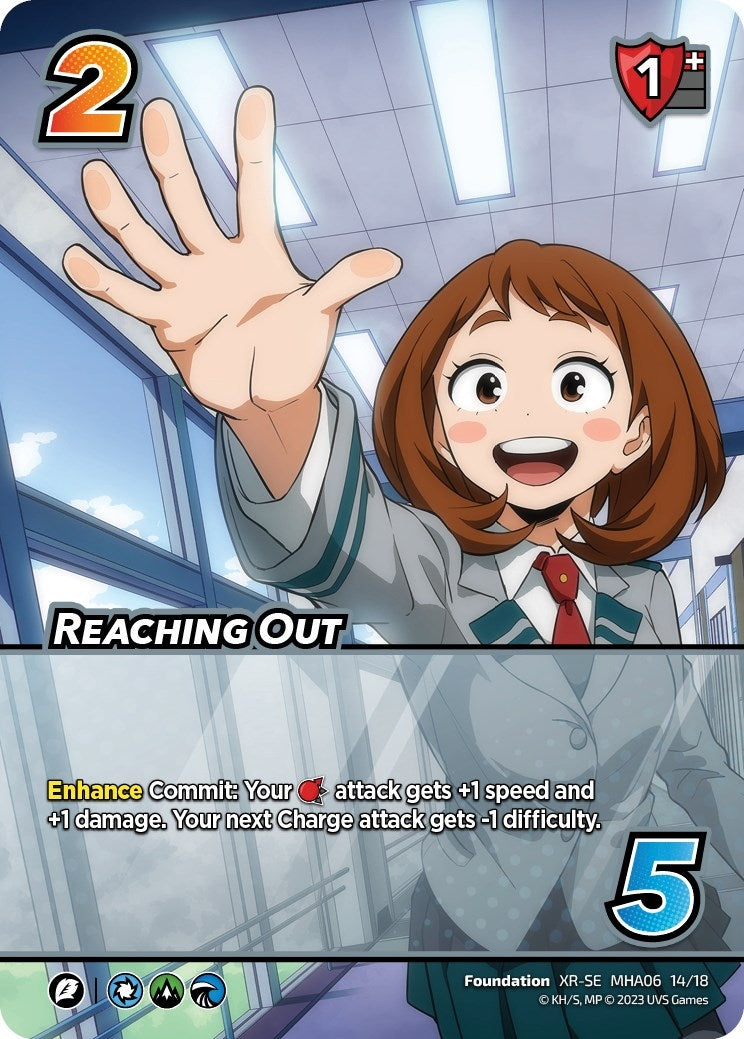 Image for Reaching Out (XR) (UniVersus: My Hero Academia: Jet Burn) (14/18) - UniVersus