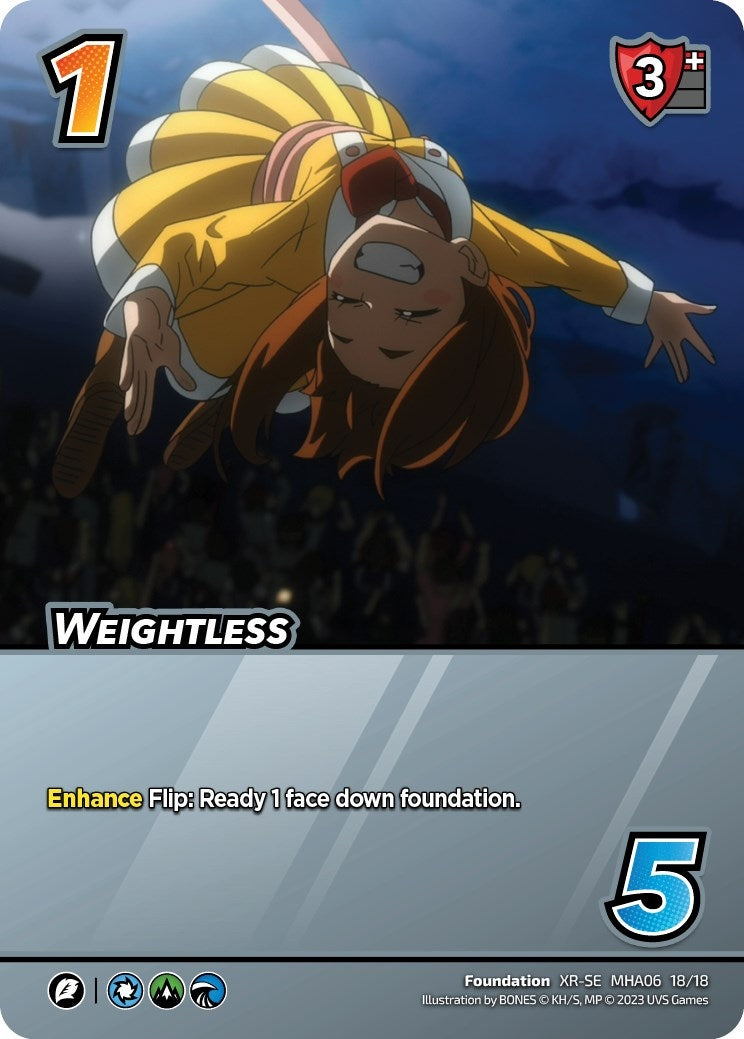 Image for Weightless (XR) (UniVersus: My Hero Academia: Jet Burn) (18/18) - UniVersus