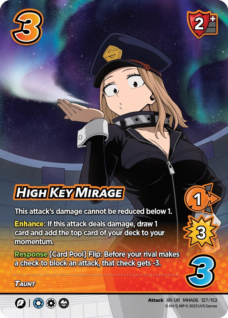 Image for High Key Mirage (XR) (UniVersus: My Hero Academia: Jet Burn) (127/153) - UniVersus