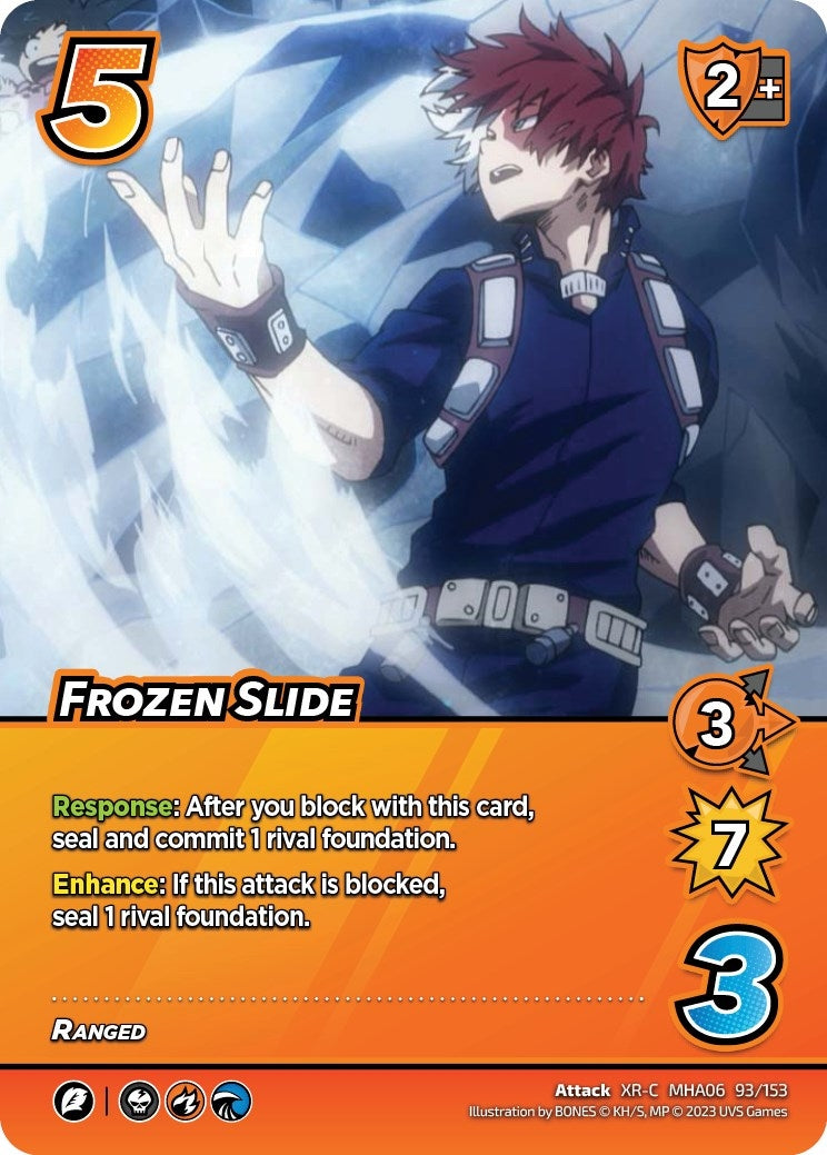 Image for Frozen Slide (XR) (UniVersus: My Hero Academia: Jet Burn) (93/153) - UniVersus