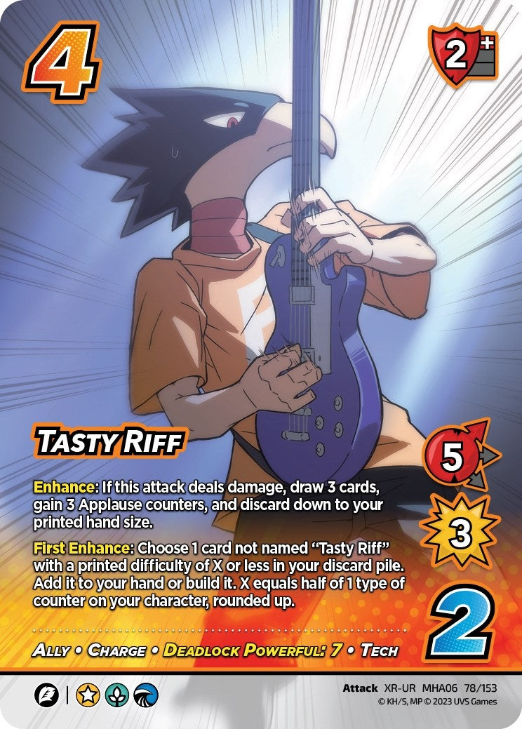 Image for Tasty Riff (XR) (UniVersus: My Hero Academia: Jet Burn) (78/153) - UniVersus