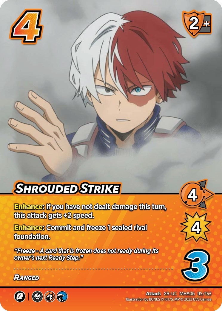 Image for Shrouded Strike (XR) (UniVersus: My Hero Academia: Jet Burn) (95/153) - UniVersus