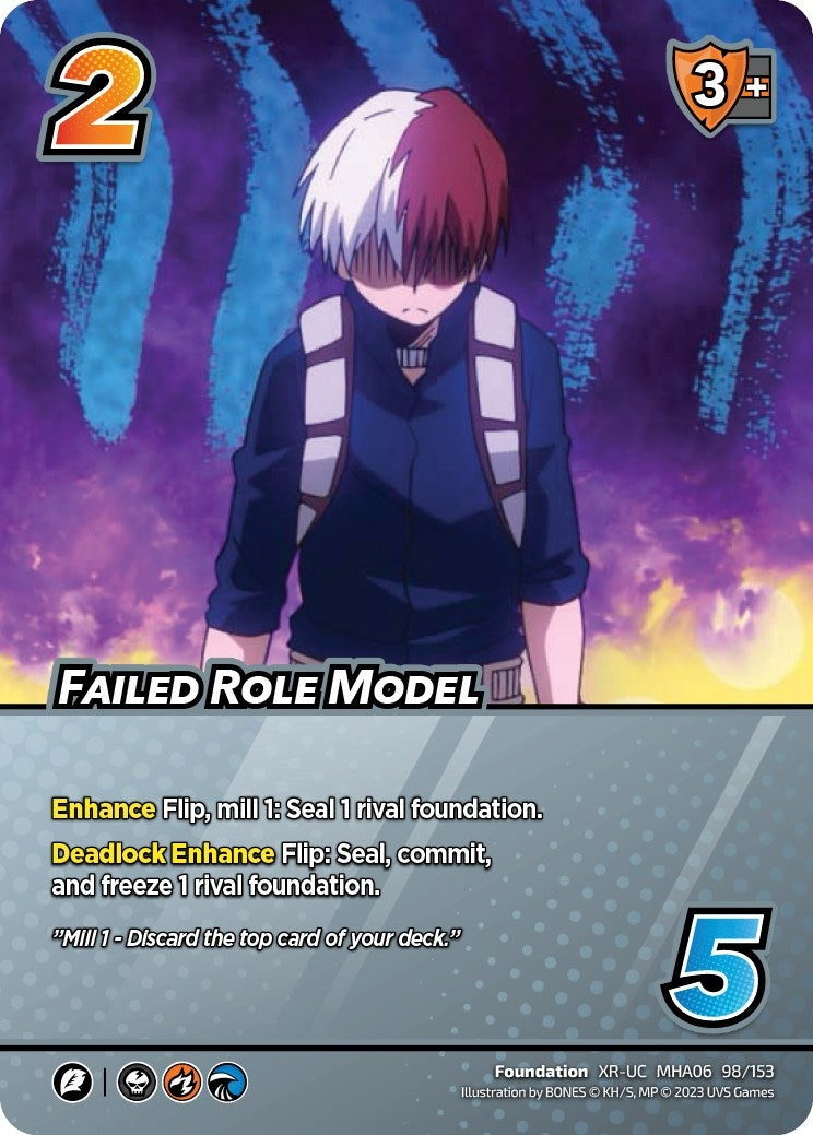 Image for Failed Role Model (XR) (UniVersus: My Hero Academia: Jet Burn) (98/153) - UniVersus