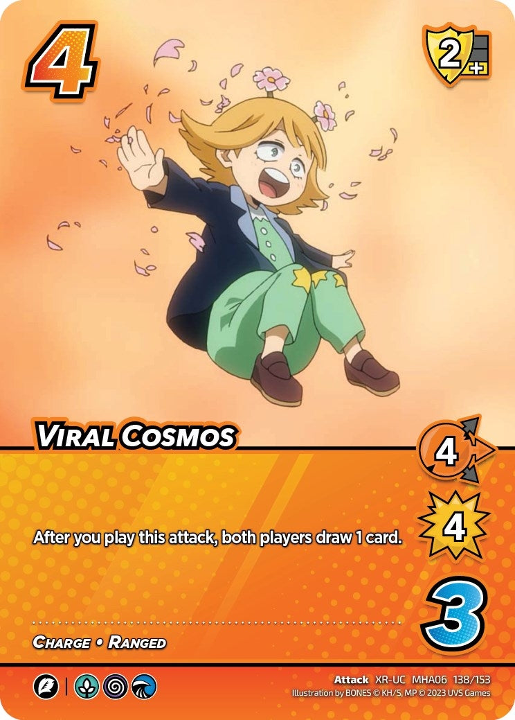 Image for Viral Cosmos (XR) (UniVersus: My Hero Academia: Jet Burn) (138/153) - UniVersus