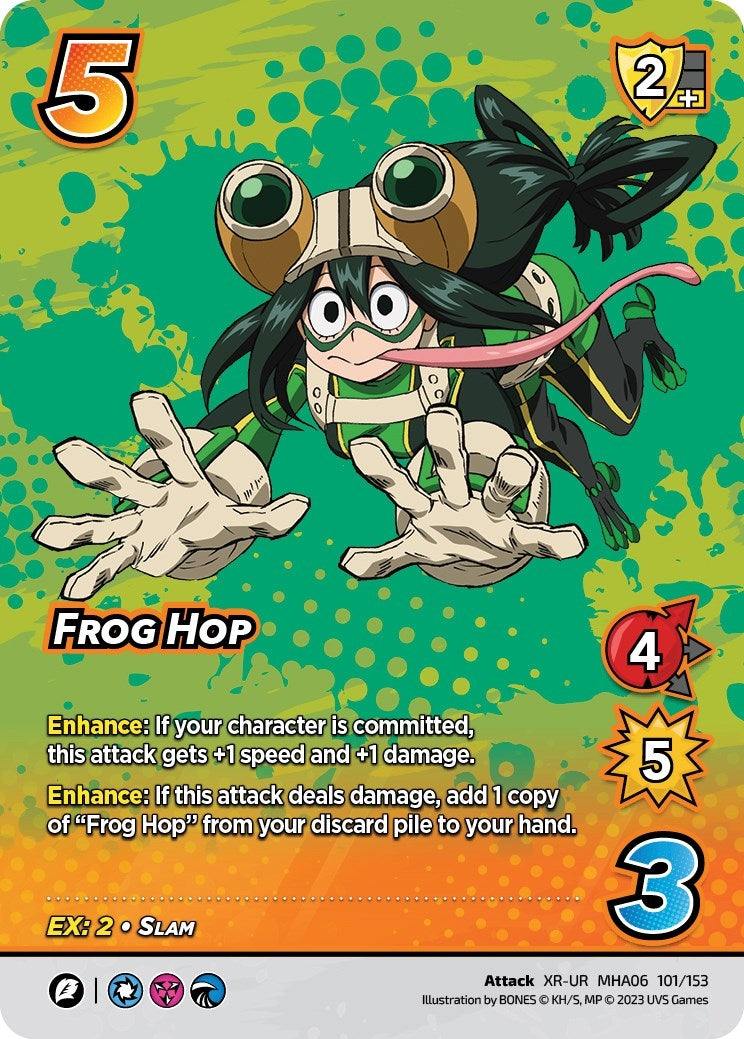 Image for Frog Hop (XR) (UniVersus: My Hero Academia: Jet Burn) (101/153) - UniVersus