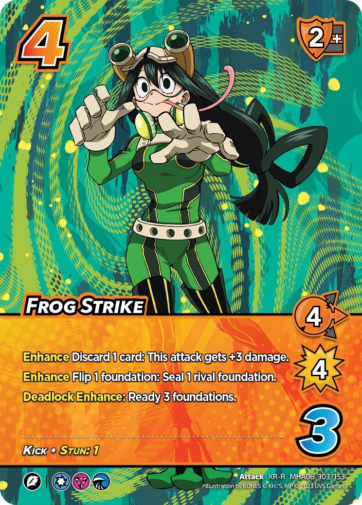 Image for Frog Strike (XR) (UniVersus: My Hero Academia: Jet Burn) (103/153) - UniVersus