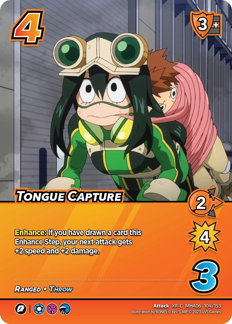Image for Tongue Capture (XR) (UniVersus: My Hero Academia: Jet Burn) (104/153) - UniVersus