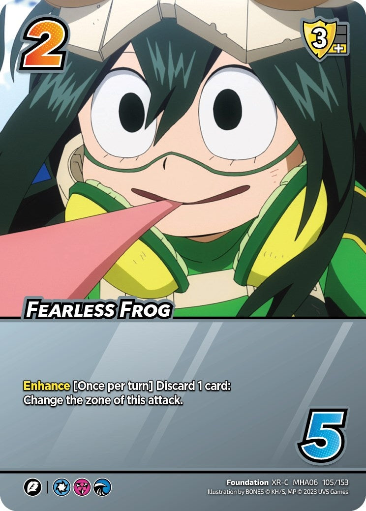 Image for Fearless Frog (XR) (UniVersus: My Hero Academia: Jet Burn) (105/153) - UniVersus
