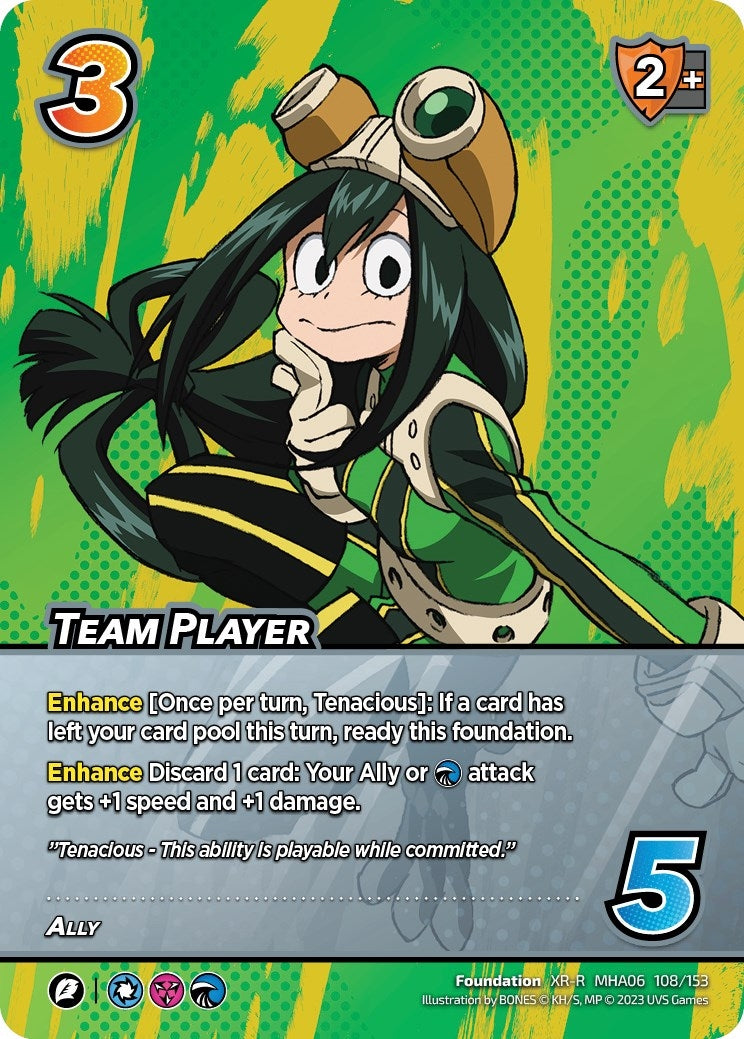 Image for Team Player (XR) (UniVersus: My Hero Academia: Jet Burn) (108/153) - UniVersus