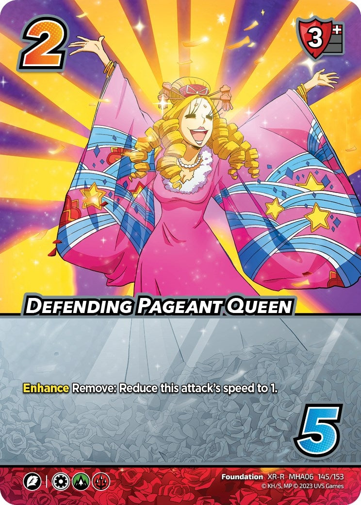 Image for Defending Pageant Queen (XR) (UniVersus: My Hero Academia: Jet Burn) (145/153) - UniVersus