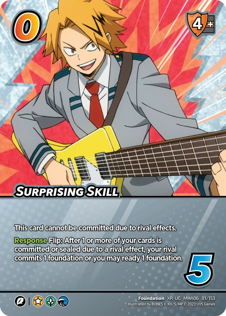 Image for Surprising Skill (XR) (UniVersus: My Hero Academia: Jet Burn) (81/153) - UniVersus