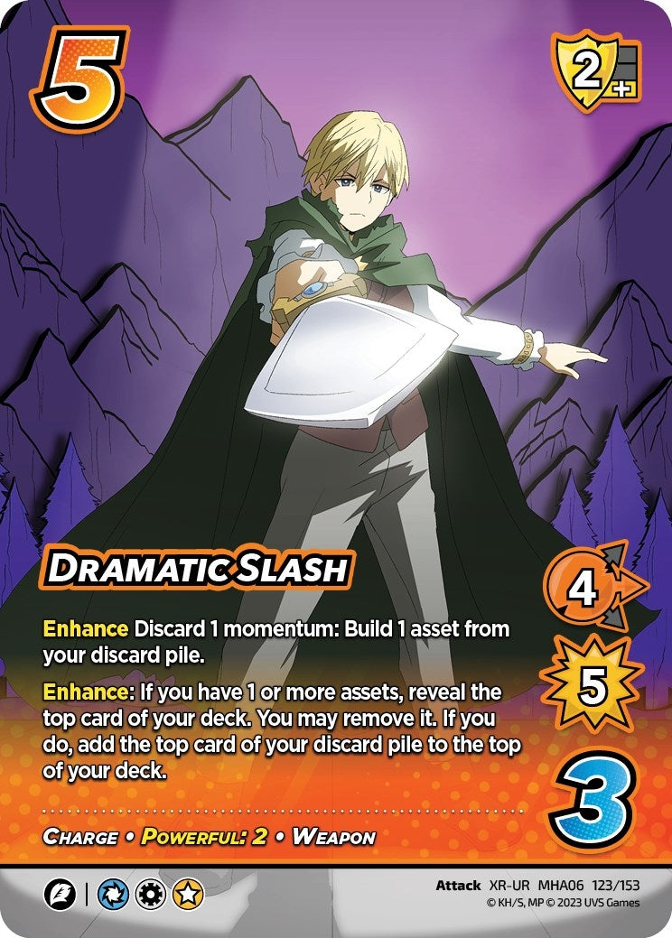 Image for Dramatic Slash (XR) (UniVersus: My Hero Academia: Jet Burn) (123/153) - UniVersus