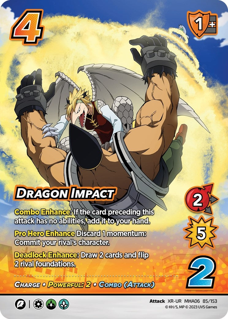 Image for Dragon Impact (XR) (UniVersus: My Hero Academia: Jet Burn) (85/153) - UniVersus