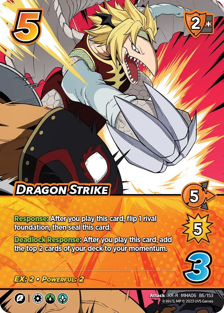 Image for Dragon Strike (XR) (UniVersus: My Hero Academia: Jet Burn) (86/153) - UniVersus