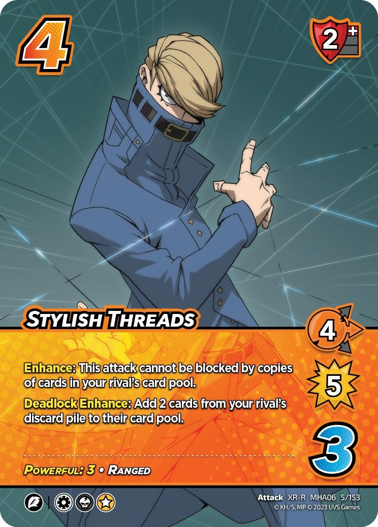 Image for Stylish Threads (XR) (UniVersus: My Hero Academia: Jet Burn) (5/153) - UniVersus