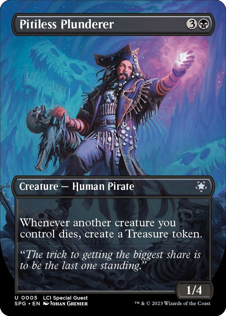Image for Pitiless Plunderer (Borderless) (Special Guests) (5) - Magic: The Gathering