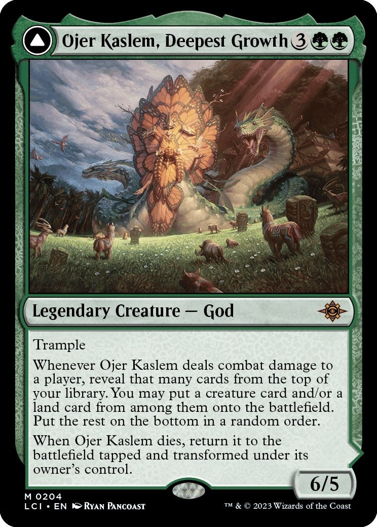 Image for Ojer Kaslem, Deepest Growth (The Lost Caverns of Ixalan) (204) - Magic: The Gathering
