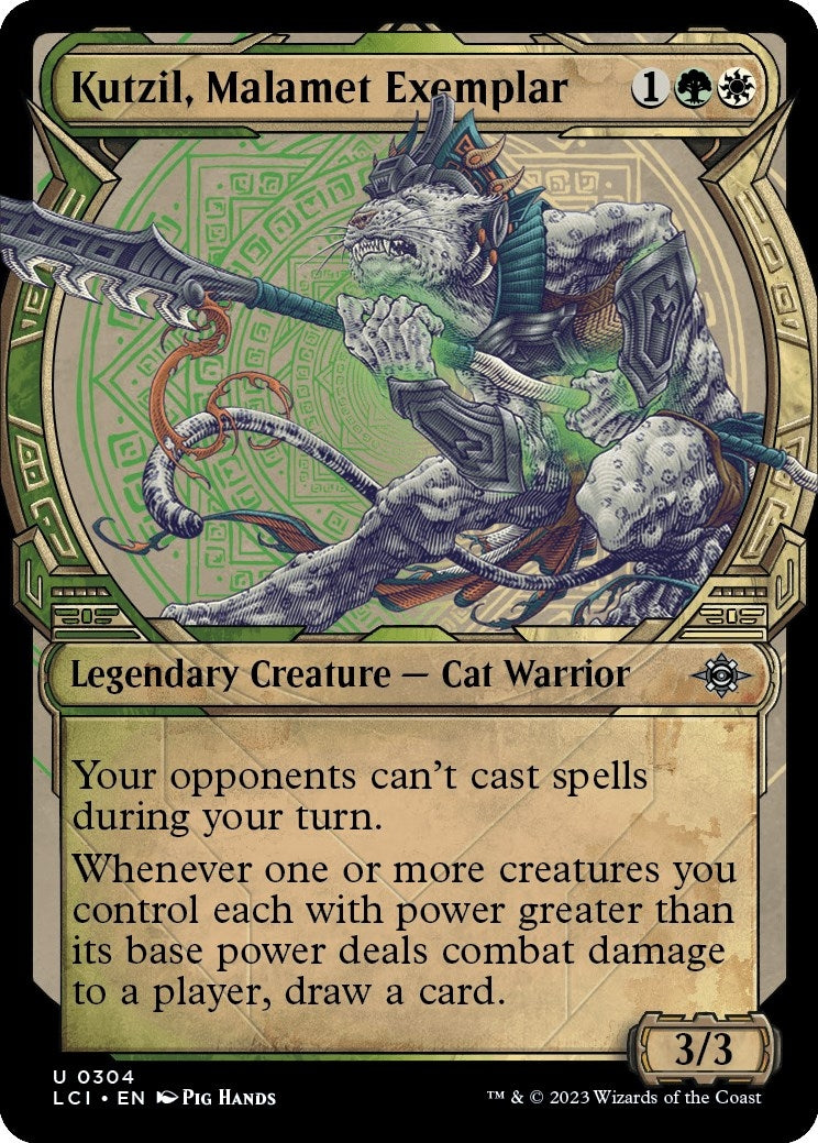 Image for Kutzil, Malamet Exemplar (Showcase) (The Lost Caverns of Ixalan) (304) - Magic: The Gathering