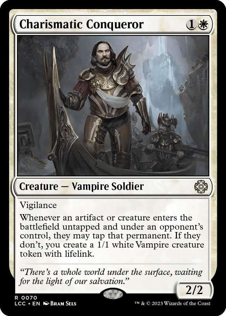 Image for Charismatic Conqueror (Commander: The Lost Caverns of Ixalan) (70) - Magic: The Gathering