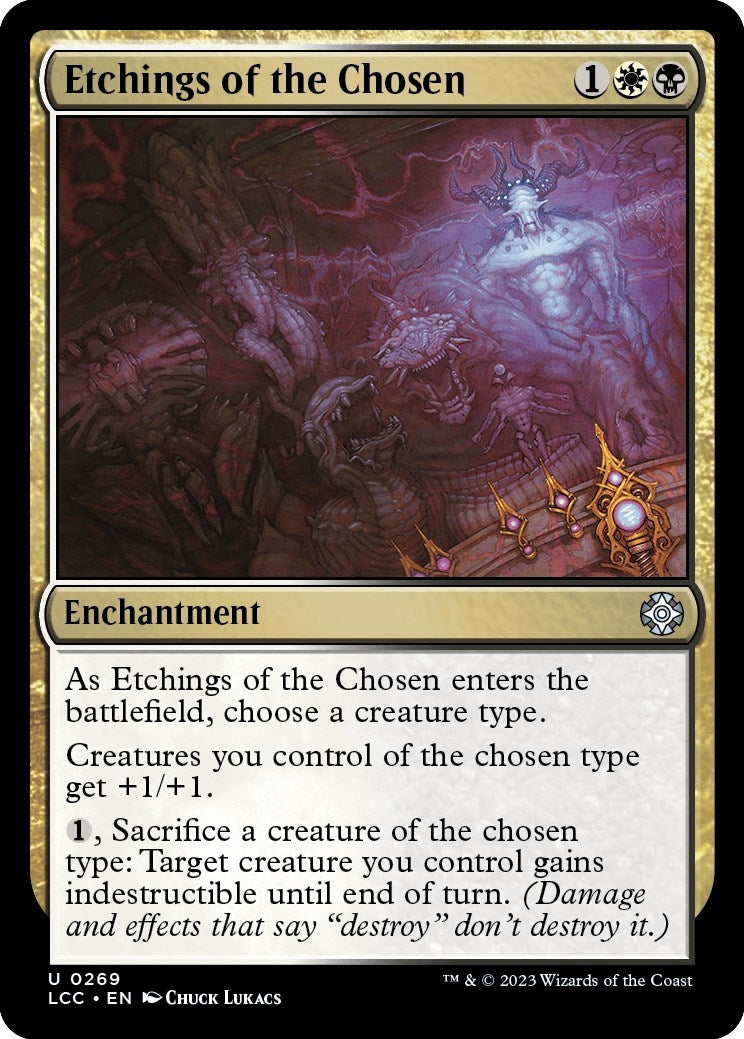 Image for Etchings of the Chosen (Commander: The Lost Caverns of Ixalan) (269) - Magic: The Gathering