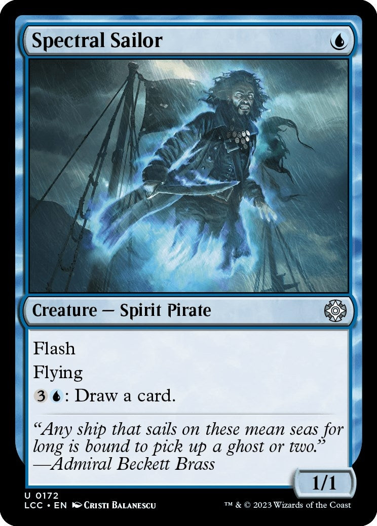 Image for Spectral Sailor (Commander: The Lost Caverns of Ixalan) (172) - Magic: The Gathering
