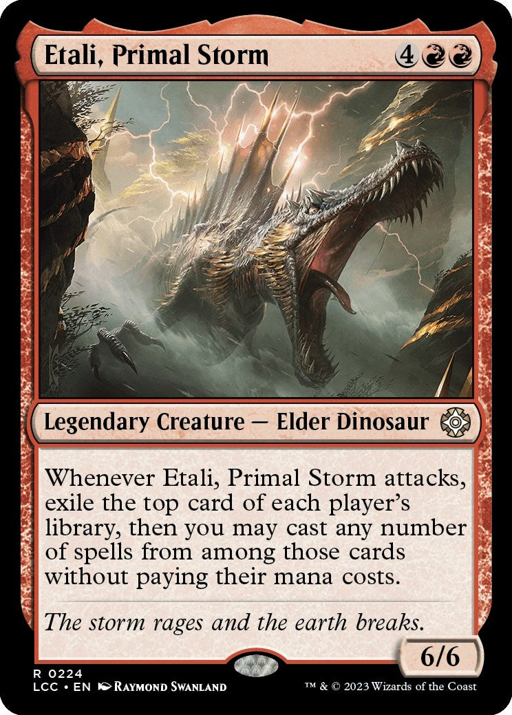 Image for Etali, Primal Storm (Commander: The Lost Caverns of Ixalan) (224) - Magic: The Gathering