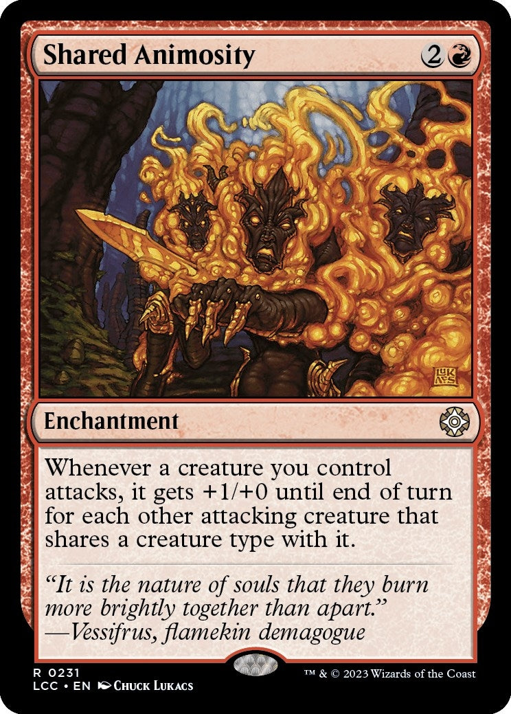 Image for Shared Animosity (Commander: The Lost Caverns of Ixalan) (231) - Magic: The Gathering