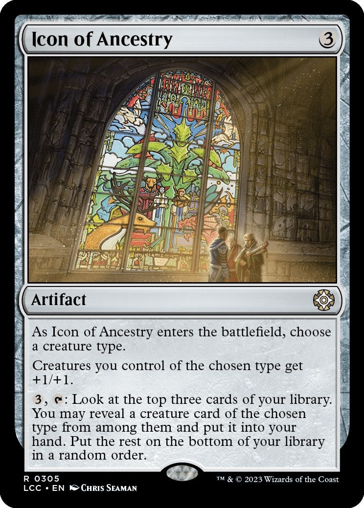 Image for Icon of Ancestry (Commander: The Lost Caverns of Ixalan) (305) - Magic: The Gathering