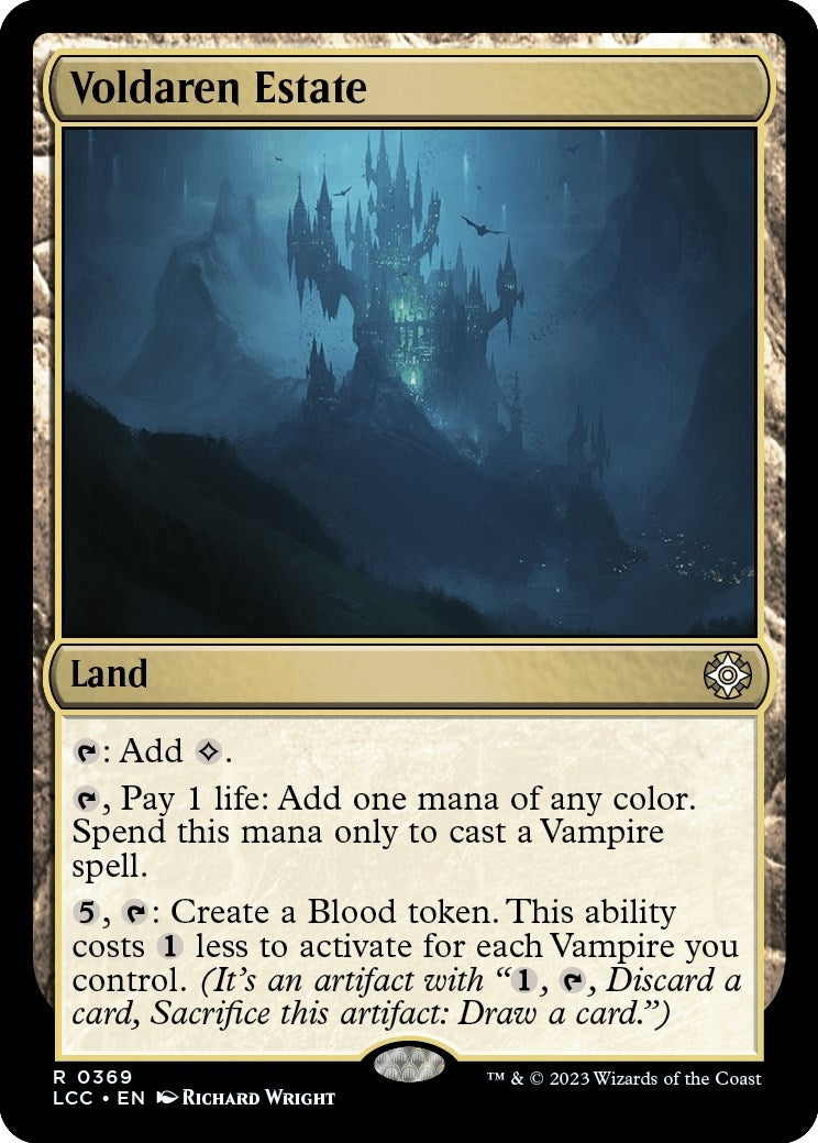 Image for Voldaren Estate (Commander: The Lost Caverns of Ixalan) (369) - Magic: The Gathering