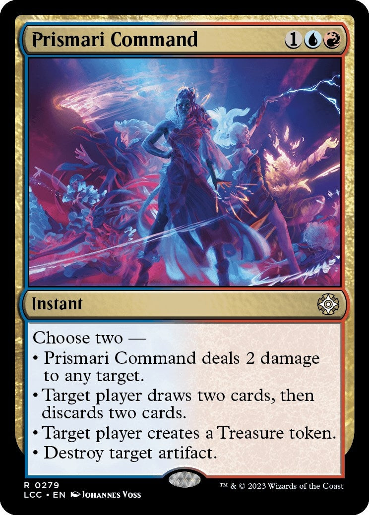 Image for Prismari Command (Commander: The Lost Caverns of Ixalan) (279) - Magic: The Gathering