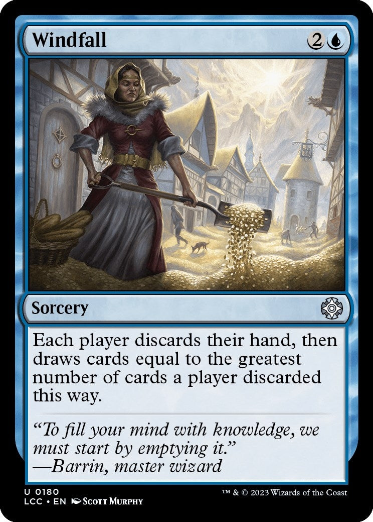 Image for Windfall (Commander: The Lost Caverns of Ixalan) (180) - Magic: The Gathering