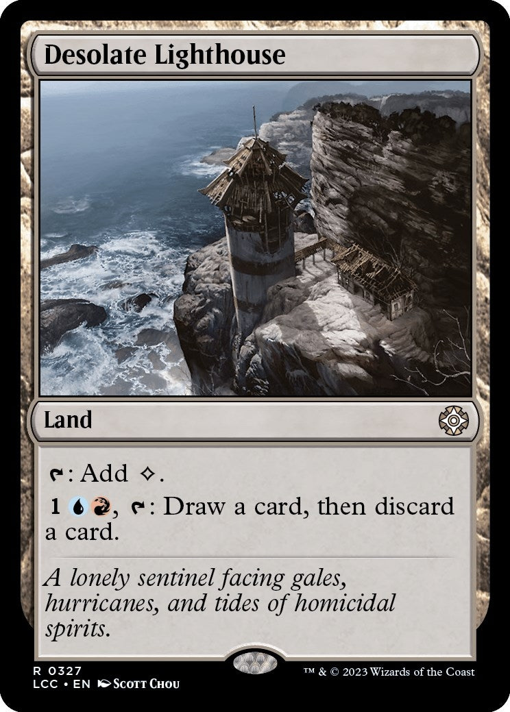 Image for Desolate Lighthouse (Commander: The Lost Caverns of Ixalan) (327) - Magic: The Gathering