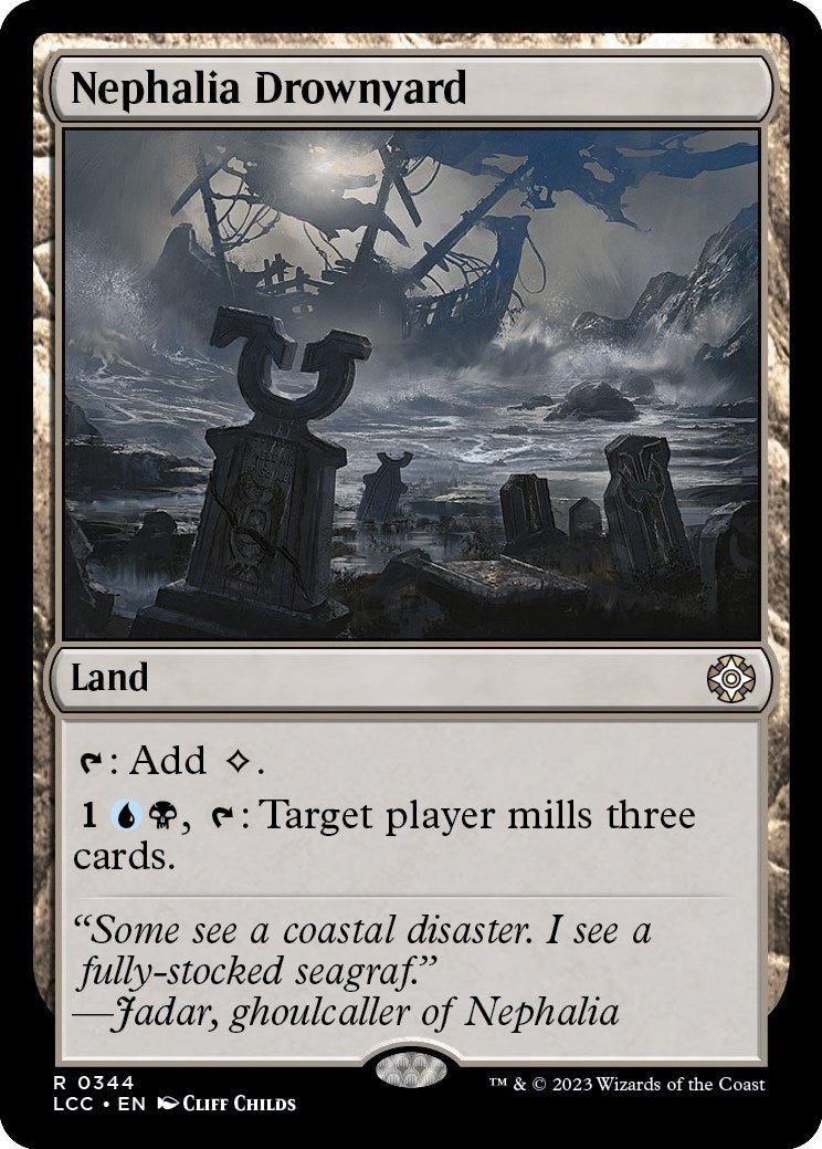 Image for Nephalia Drownyard (Commander: The Lost Caverns of Ixalan) (344) - Magic: The Gathering