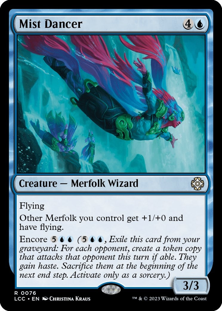 Image for Mist Dancer (Commander: The Lost Caverns of Ixalan) (76) - Magic: The Gathering