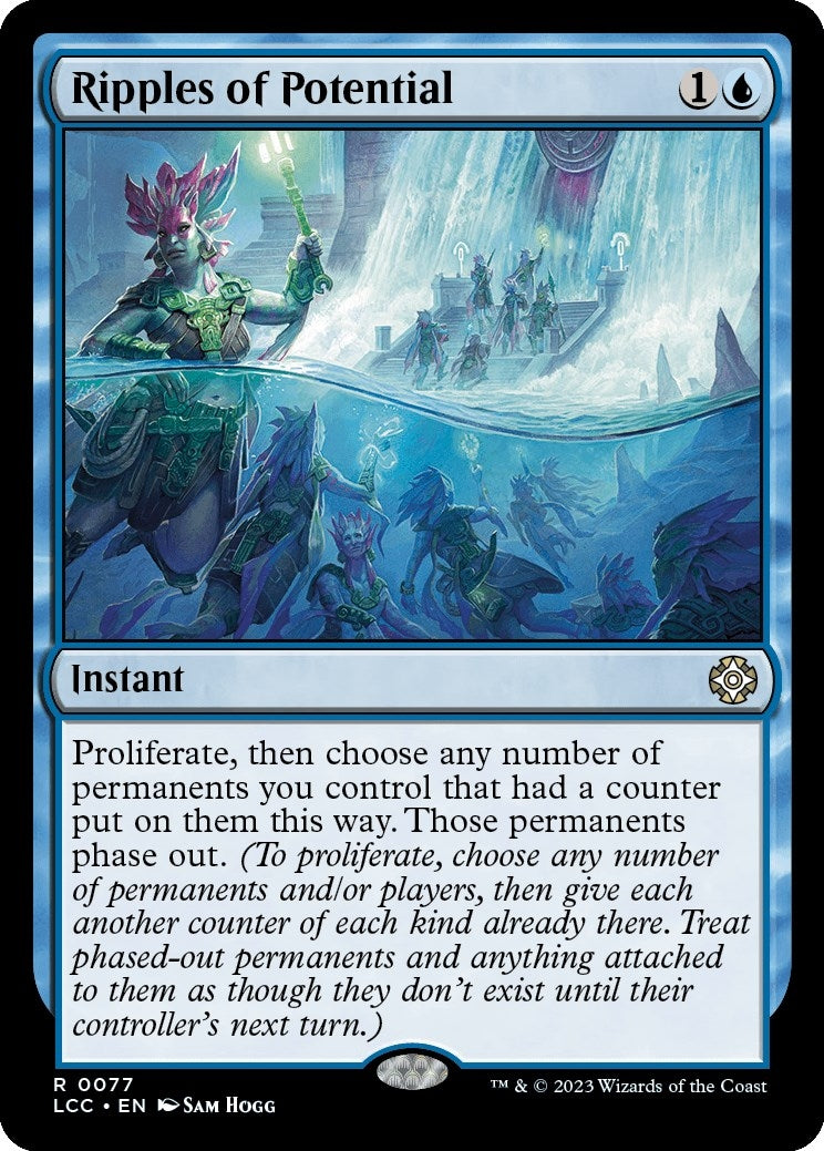 Image for Ripples of Potential (Commander: The Lost Caverns of Ixalan) (77) - Magic: The Gathering