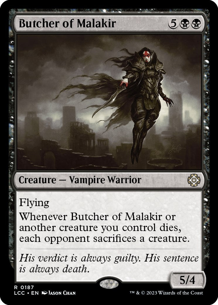Image for Butcher of Malakir (Commander: The Lost Caverns of Ixalan) (187) - Magic: The Gathering