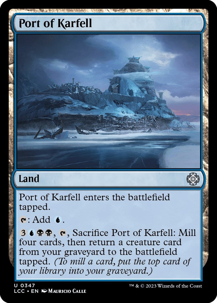 Image for Port of Karfell (Commander: The Lost Caverns of Ixalan) (347) - Magic: The Gathering