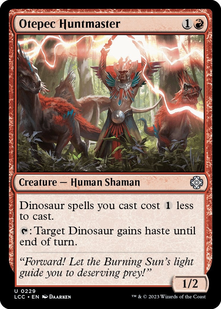 Image for Otepec Huntmaster (Commander: The Lost Caverns of Ixalan) (229) - Magic: The Gathering