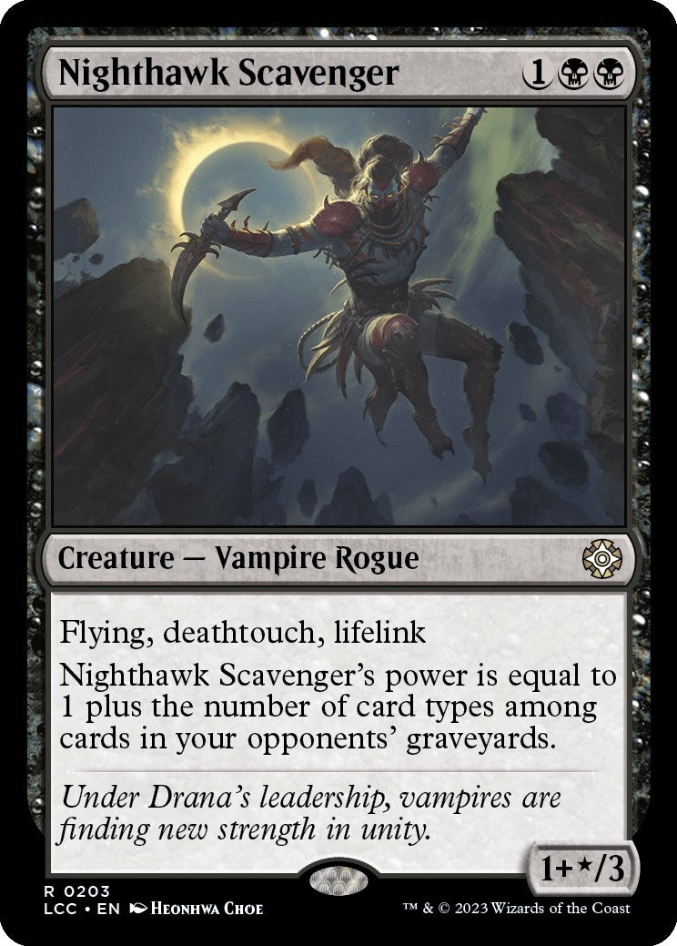 Image for Nighthawk Scavenger (Commander: The Lost Caverns of Ixalan) (203) - Magic: The Gathering
