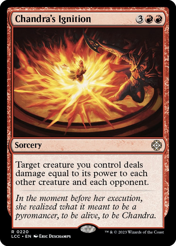 Image for Chandra's Ignition (Commander: The Lost Caverns of Ixalan) (220) - Magic: The Gathering