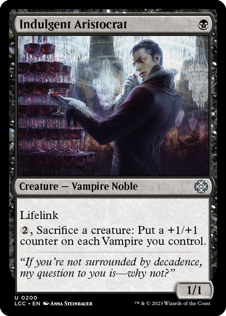 Image for Indulgent Aristocrat (Commander: The Lost Caverns of Ixalan) (200) - Magic: The Gathering
