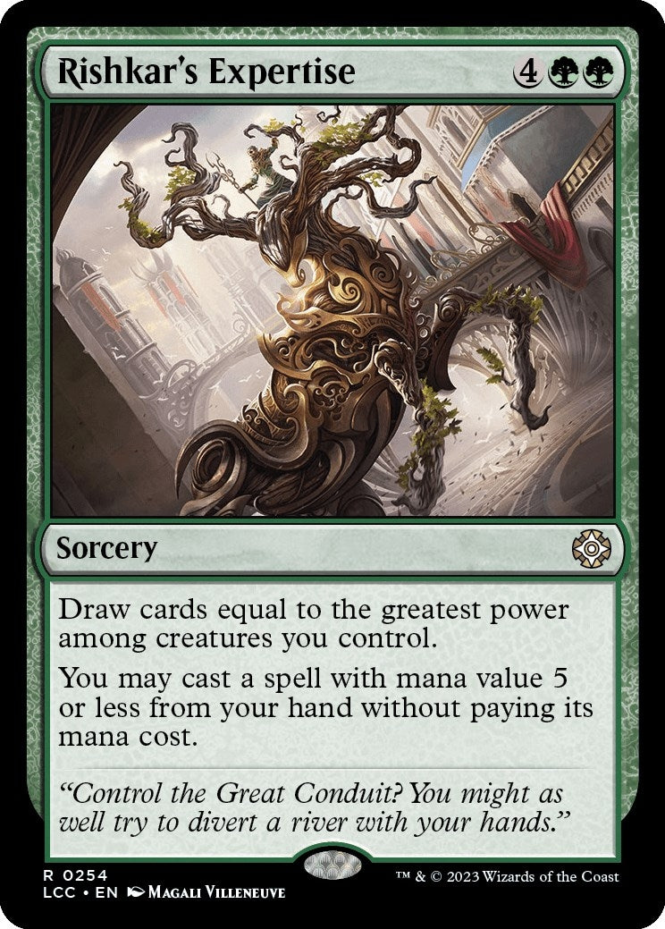 Image for Rishkar's Expertise (Commander: The Lost Caverns of Ixalan) (254) - Magic: The Gathering