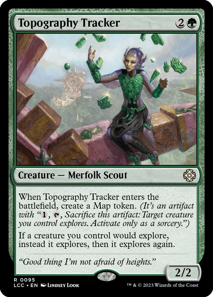 Image for Topography Tracker (Commander: The Lost Caverns of Ixalan) (95) - Magic: The Gathering